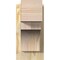 Ekena Millwork Westlake Block Rough Sawn Outlooker, Douglas Fir, 6"W x 12"D x 12"H OUT06X12X12WTL05RDF - alternate 2